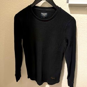 Abercrombie men's thermal crew